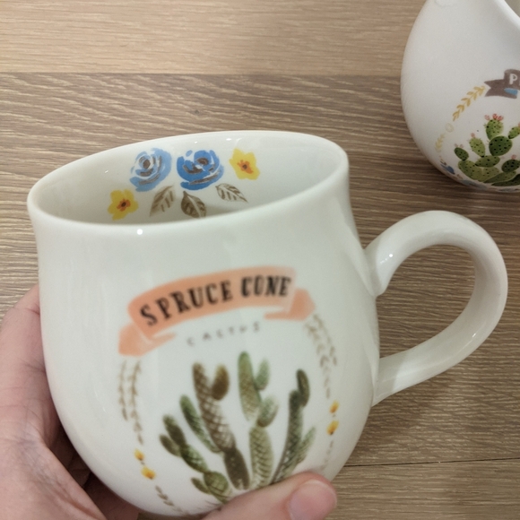 Set of cactus mugs - Picture 10 of 10